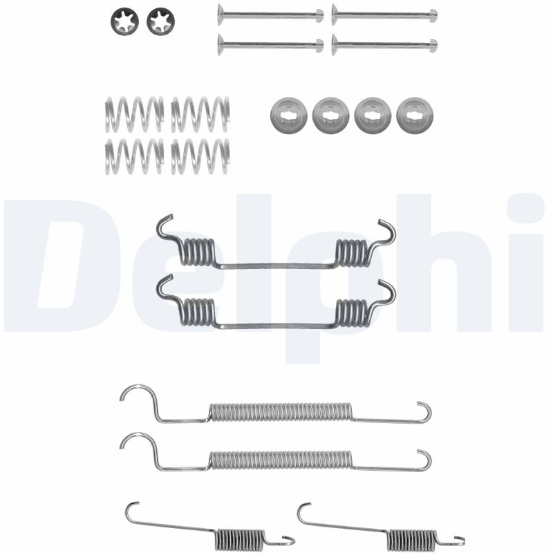 Accessory Kit, brake shoes DELPHI LY1359