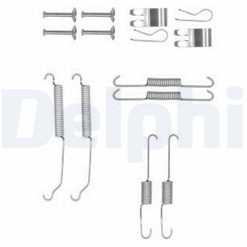 Accessory Kit, brake shoes DELPHI LY1368