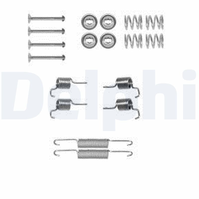 Accessory Kit, parking brake shoes DELPHI LY1372