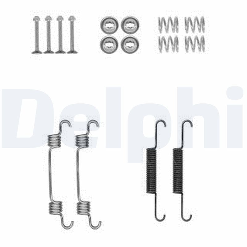 Accessory Kit, parking brake shoes DELPHI LY1381