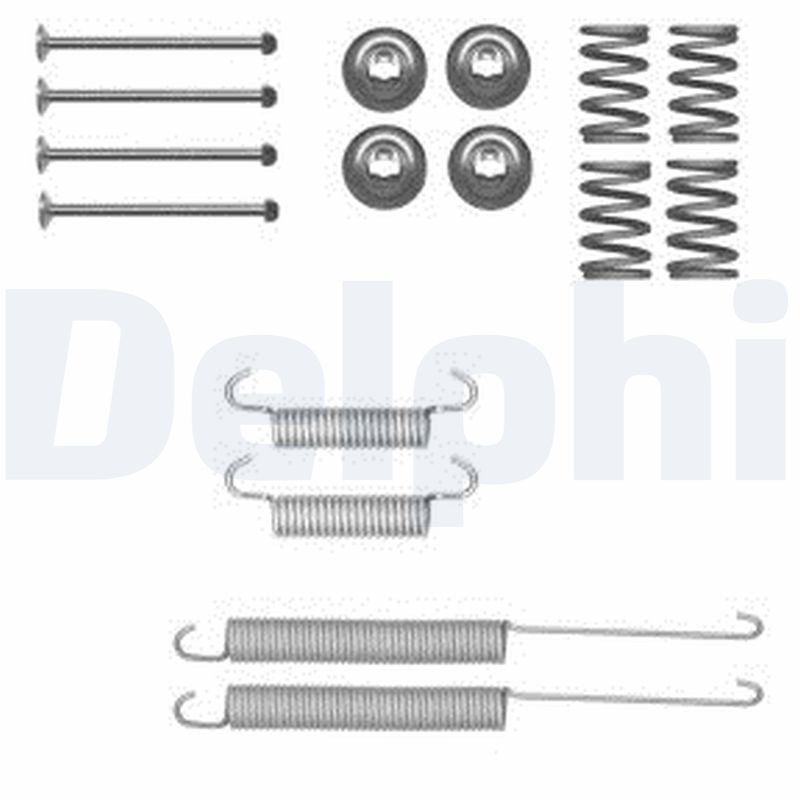 Accessory Kit, brake shoes DELPHI LY1392