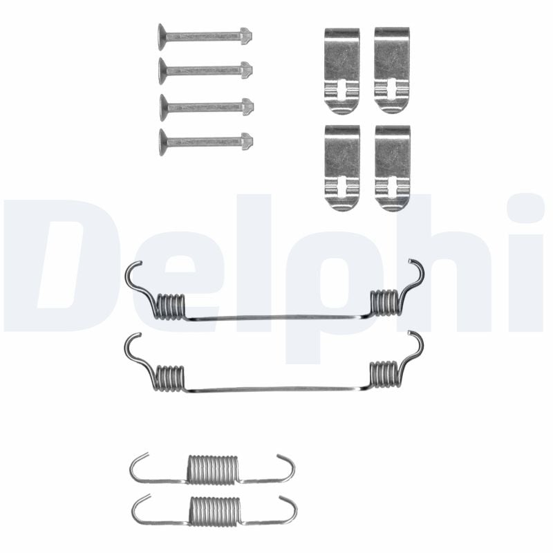 Accessory Kit, parking brake shoes DELPHI LY1400