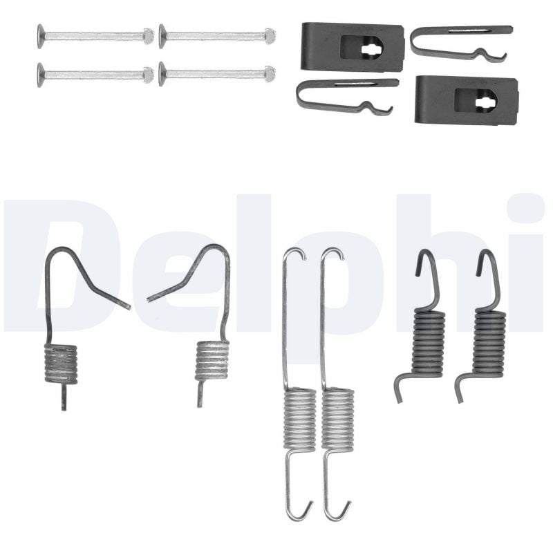 Accessory Kit, parking brake shoes DELPHI LY1402