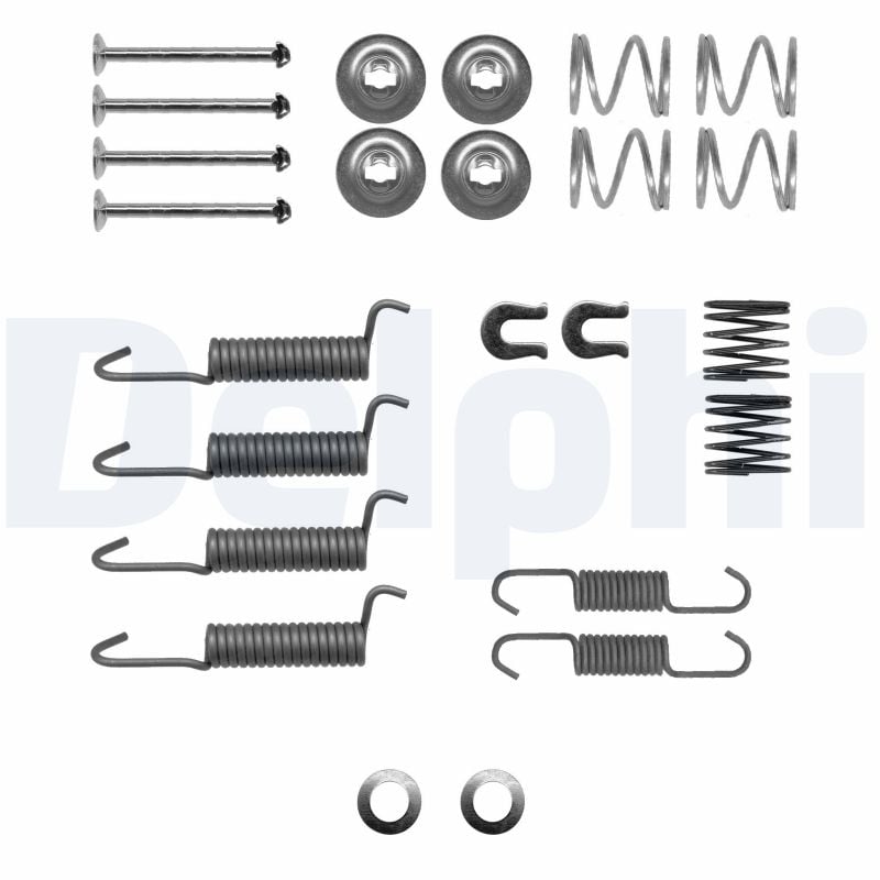 Accessory Kit, parking brake shoes DELPHI LY1406