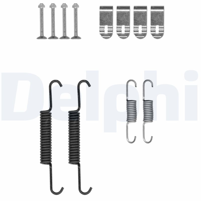 Accessory Kit, parking brake shoes DELPHI LY1413