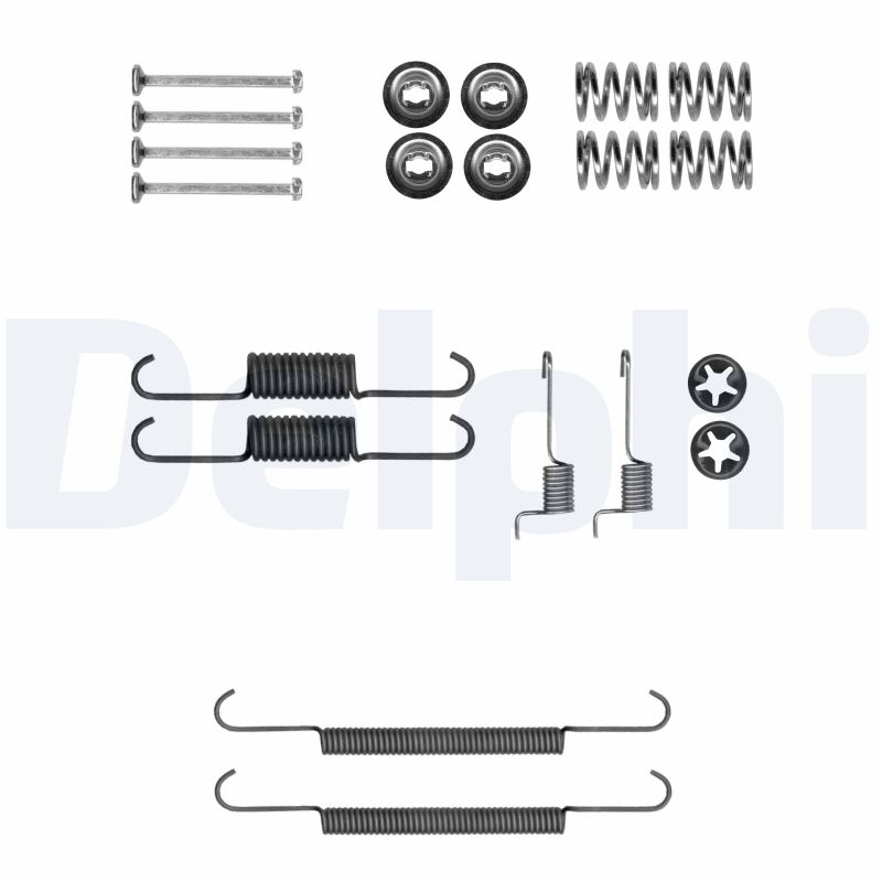 Accessory Kit, parking brake shoes DELPHI LY1418