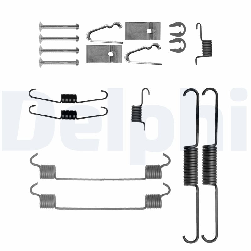 Accessory Kit, brake shoes DELPHI LY1421