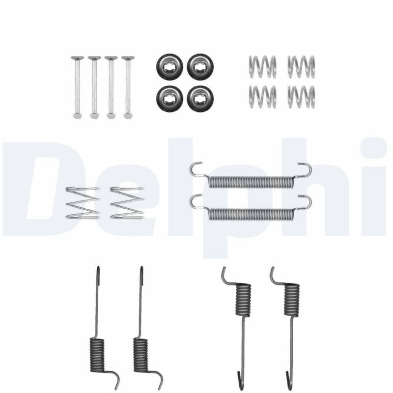 Accessory Kit, parking brake shoes DELPHI LY1423