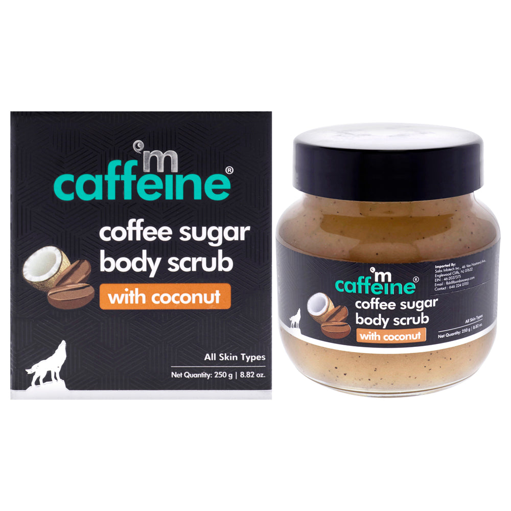 Coffee Sugar Body Scrub with Coconut