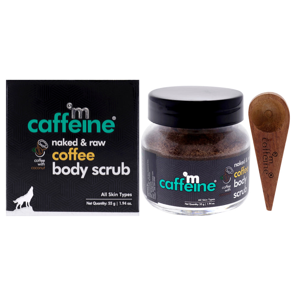 Naked and Raw Coffee Body Scrub with Coconut