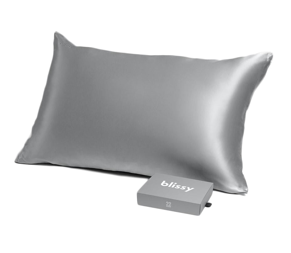 Silk Pillowcase - Standard - Silver