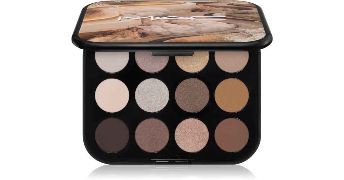 MAC Cosmetics Connect In Colour Palette of 12 eyeshadows Hi-Fi Colour 12.2 g