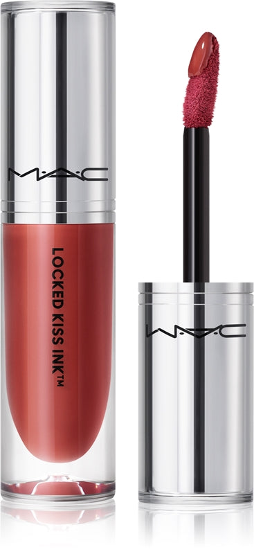 MAC Cosmetics Zamčeno Kiss Ink 24H dlouhotrvající matná tekutá barva na rtěnku Emphatic 4 ml