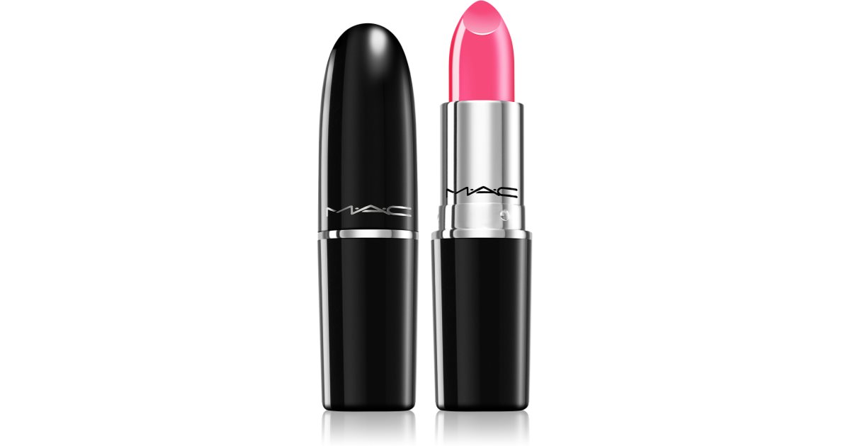 MAC Cosmetics Ruj Rethink Rosa Lustreglass Glossy Fără fotografii 3 g
