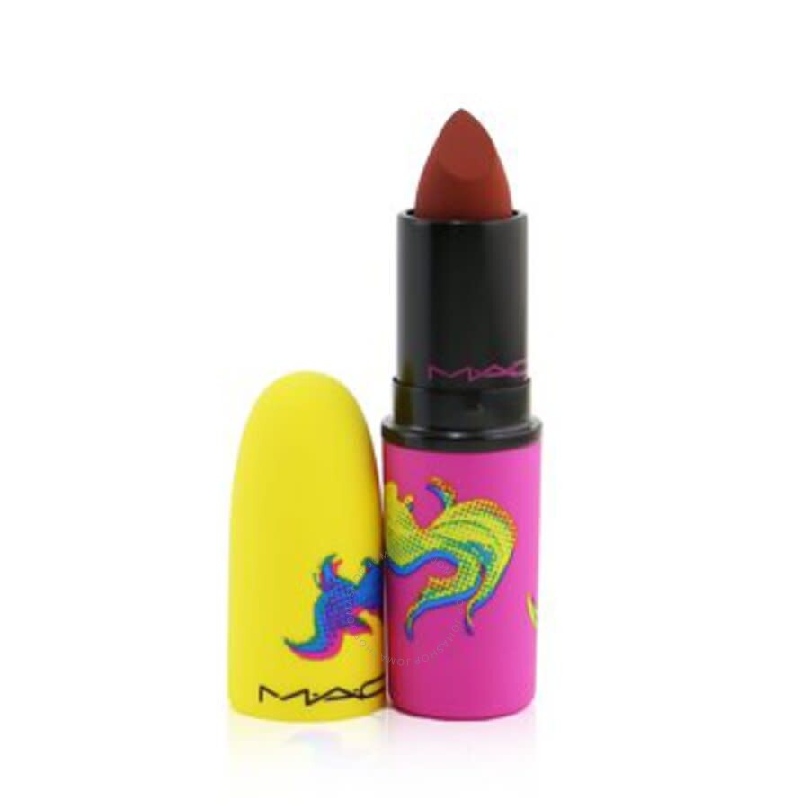 MAC Powder Moisturizing Cream Lipstick Kiss Luck Be A Lady 3g
