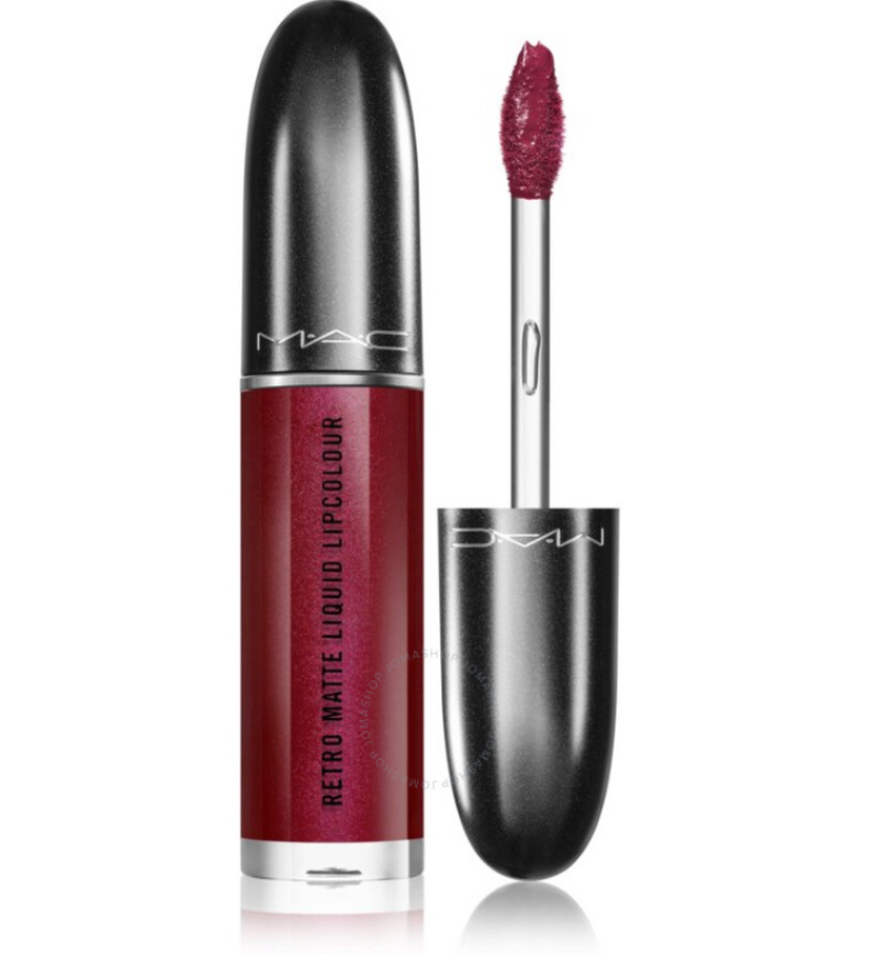 Matná tekutá rtěnka MAC Retro Matte Lipstick 128 Crowned 5 ml