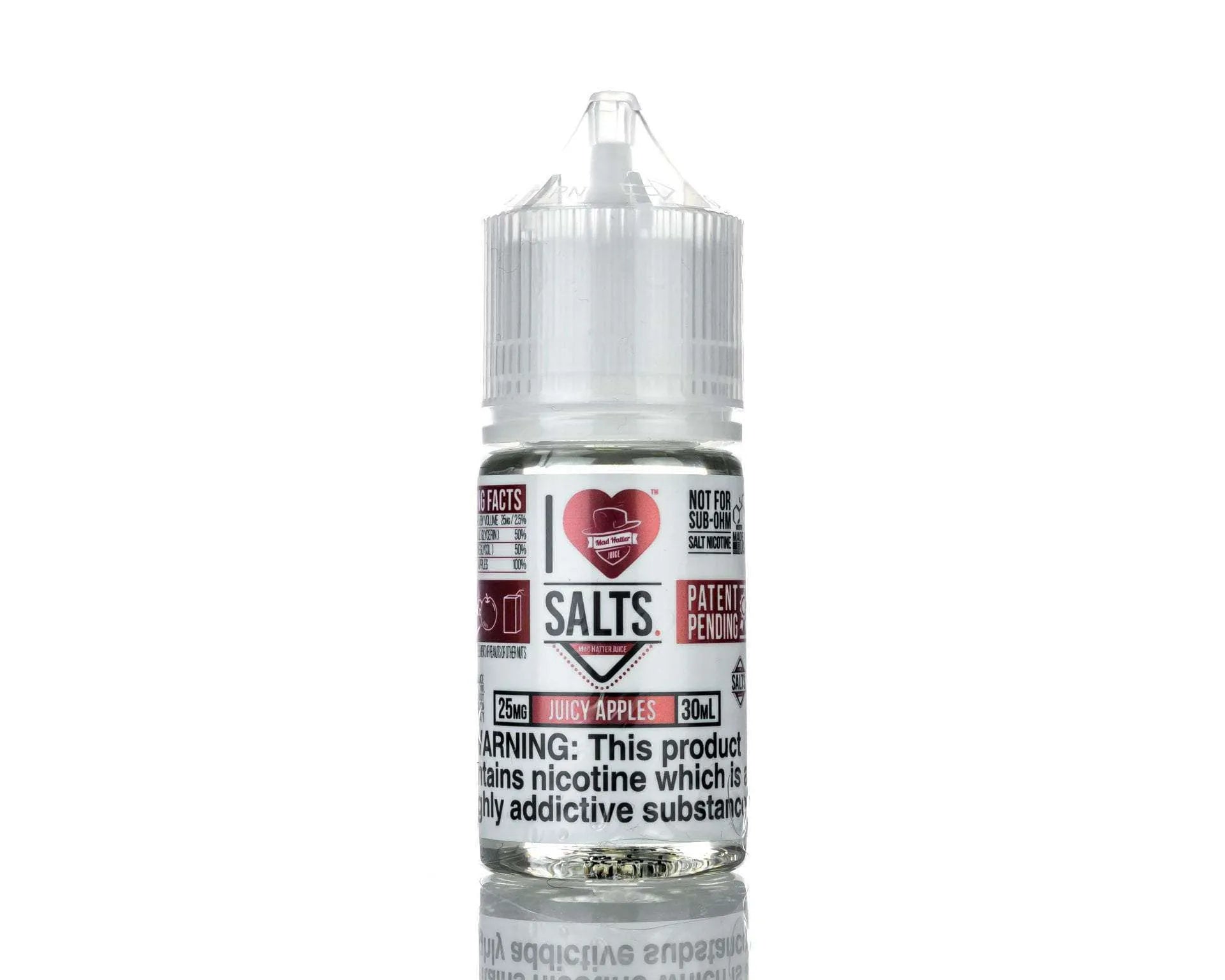 Mad Hatter Juice - I Love Salts TFN - Juicy Apples - 30ml
