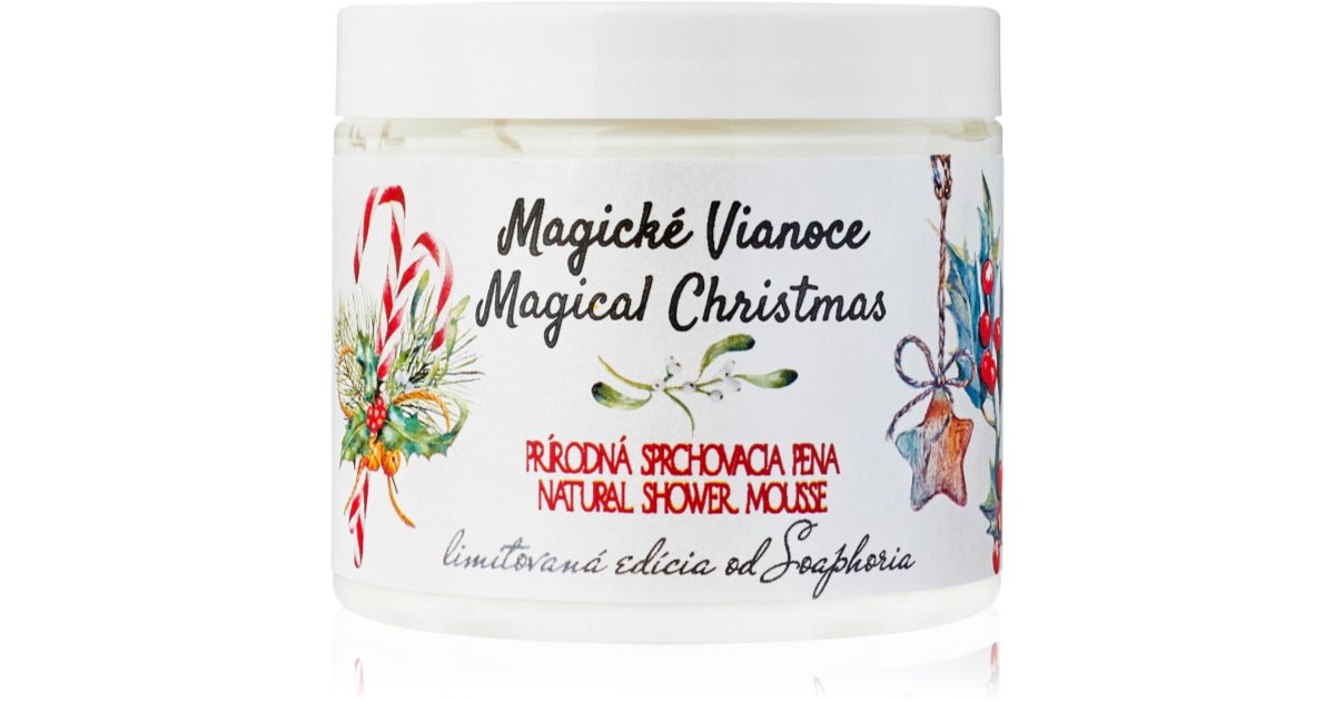 Soaphoria Magiczna świąteczna naturalna pianka pod prysznic 200 ml