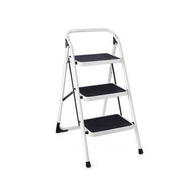 Lightweight Foldable 3-Step Ladder with 330-Lb Capacity