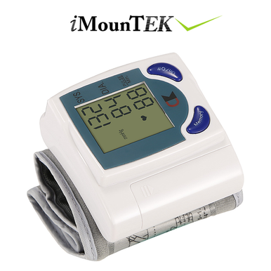 Wrist Blood Pressure Monitor with Large LCD Screen