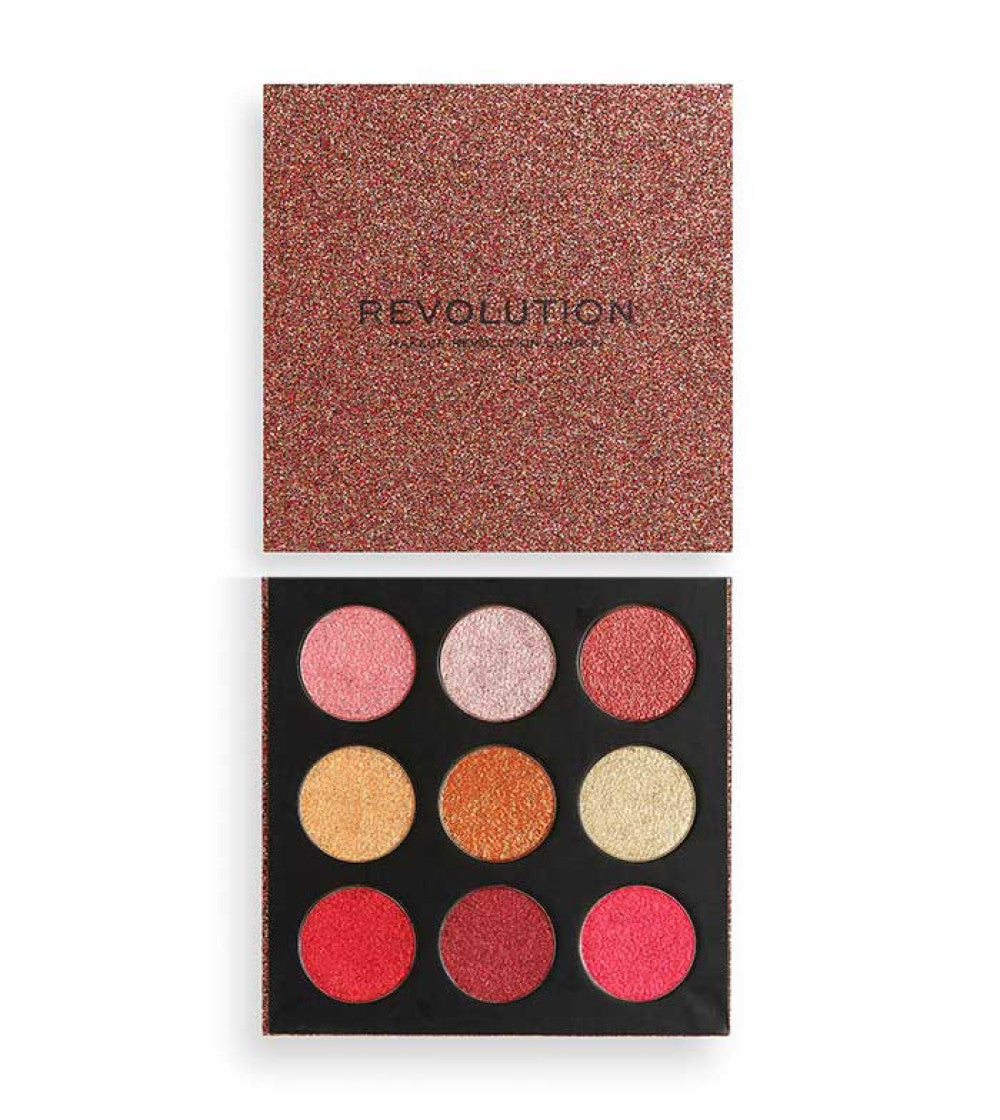 Makeup Revolution Euphoric Foil Eyeshadow Paleta House Of Fun 25g