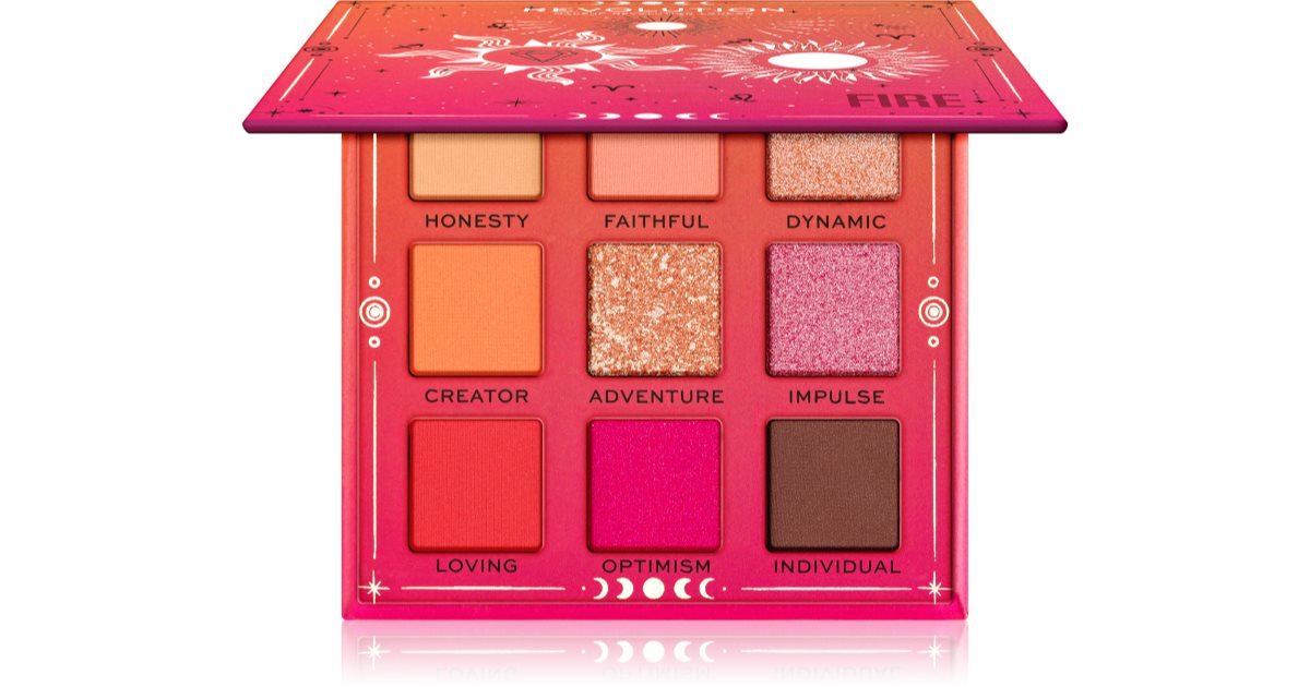 Makeup Revolution Fantasy Lidschattenpalette Farbe Fire 9 g