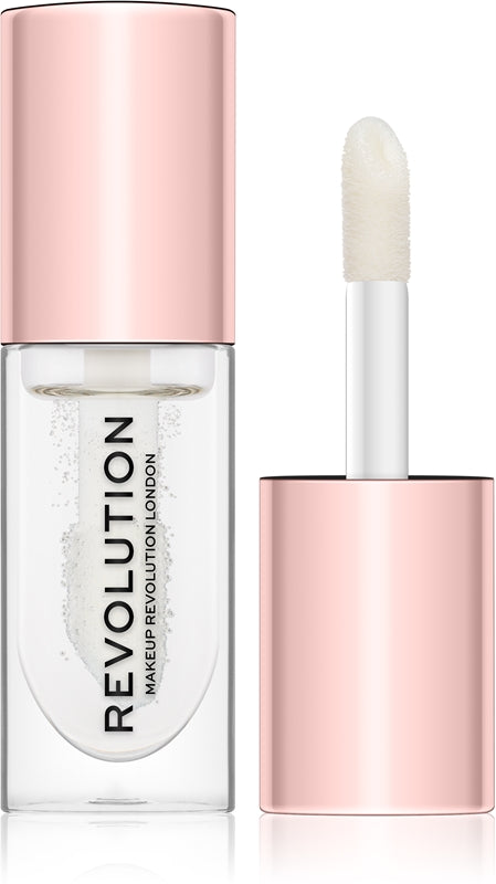 Makeup Revolution Pout Bomb Volumengebender Lipgloss mit intensivem Glanz Color Glaze 4,6 ml
