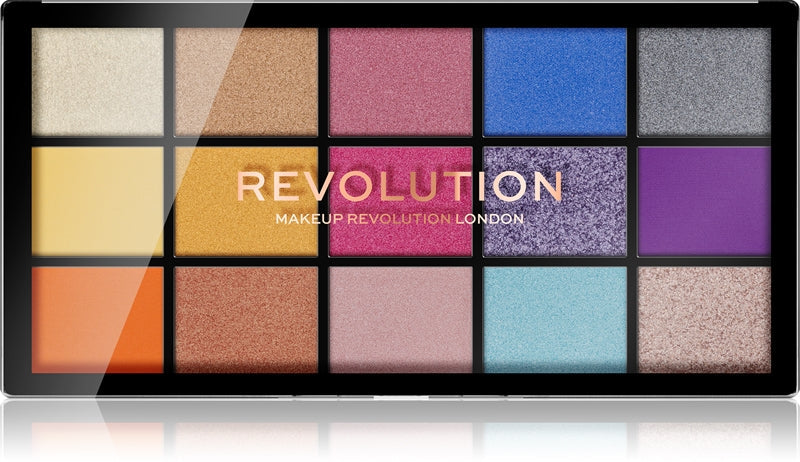 Makeup Revolution Reloaded Lidschattenpalette Farbe Spirited Love 15 x 1,1 g