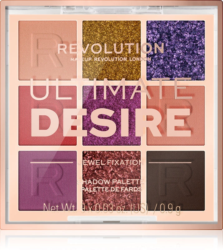 Makeup Revolution Ultimate Desire Lidschatten-Palette Jewel Fixation 8,1 g