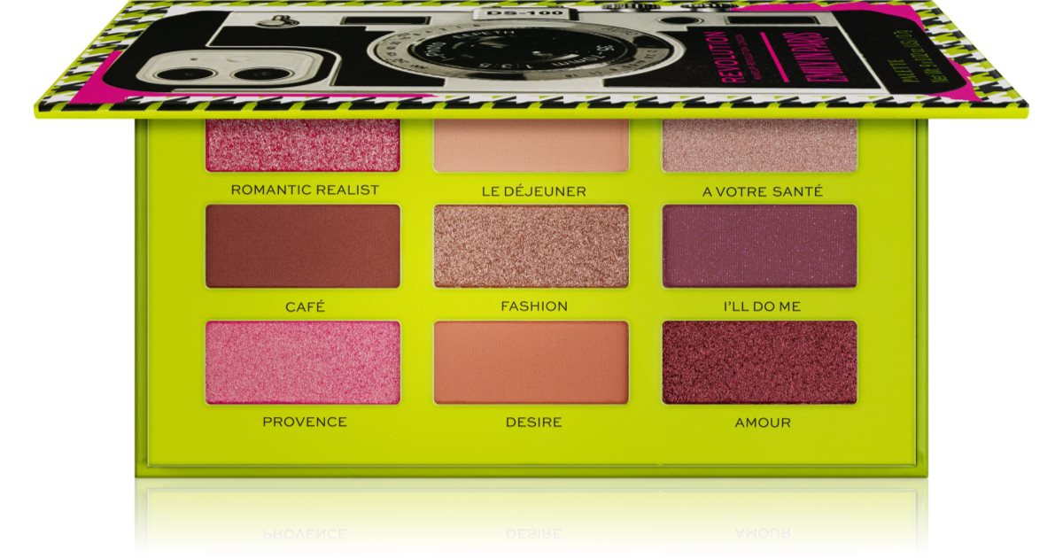 Makeup Revolution Emily In Paris Queen Lidschatten-Palette 6,3 g