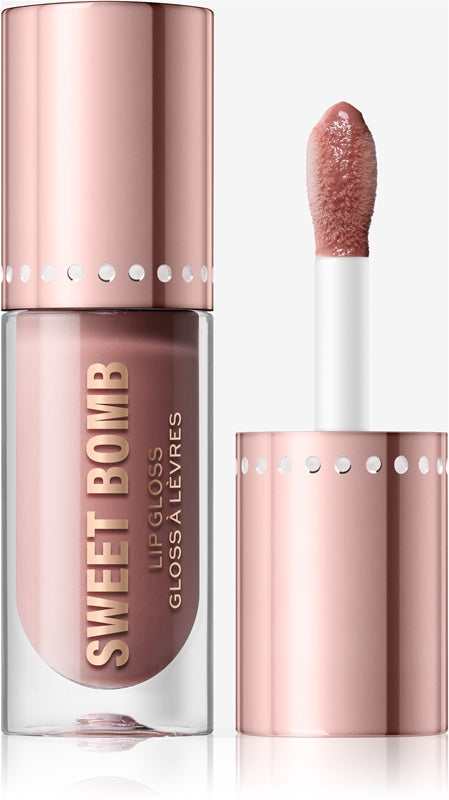 Makeup Revolution Y2k Sweet Bomb Lipgloss - Erdbeerwirbel Pink 4,5 ml