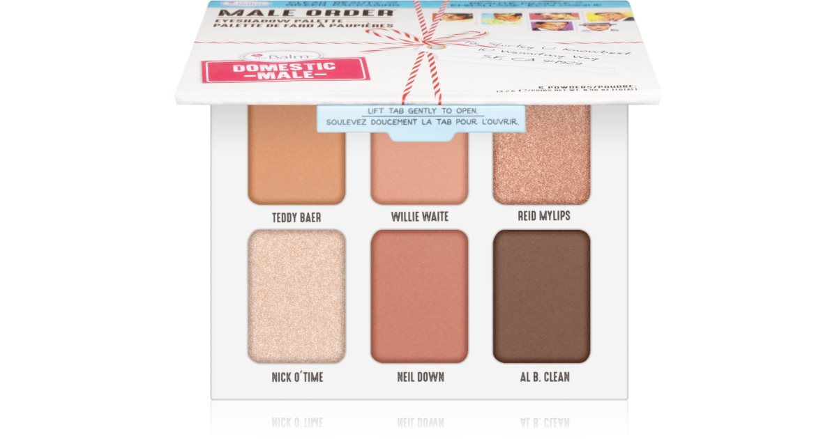 theBalm Male Order® Domestic Male Lidschattenpalette 13,2 g