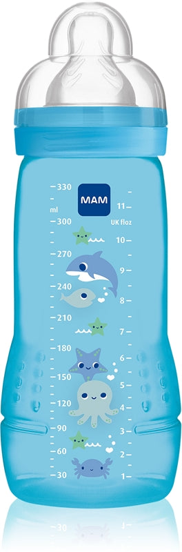 MAM Babyflaske 330 ml blå