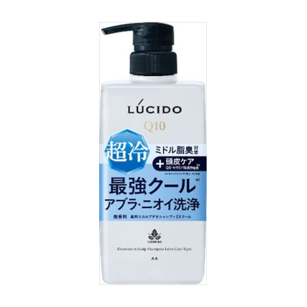 Mandom - Lucido Medicated Deodorant Scalp Shampoo Extra Cool Type - 450ml