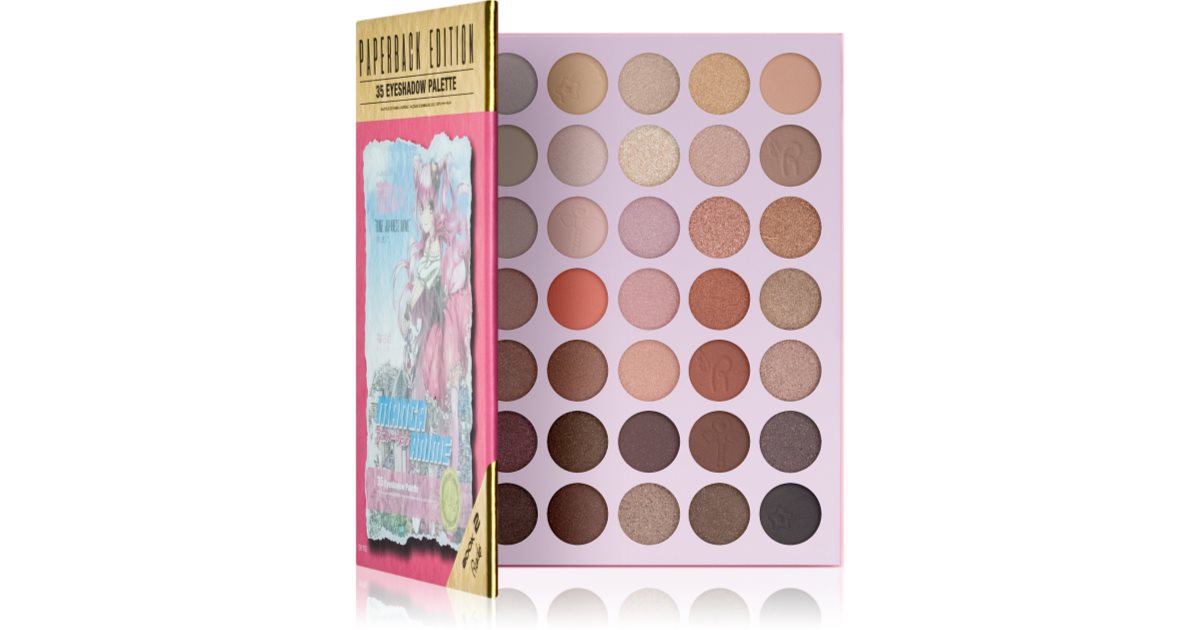 Rude Cosmetics Manga Anime Paperback Edition øyenskyggepalett 21g