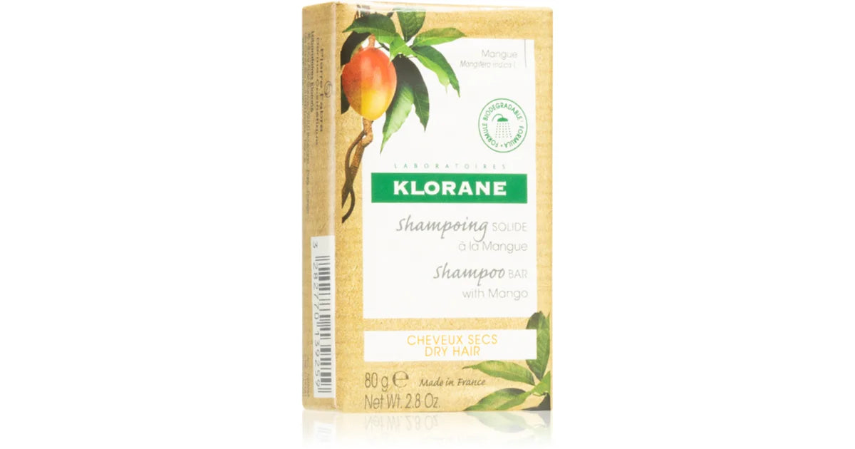 Klorane Șampon nutritiv solid cu unt de mango 80g
