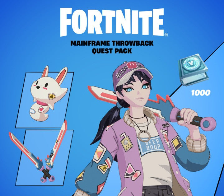 Fortnite - Mainframe Throwback Quest Pack DLC US XBOX One - Xbox Series X|S CD Key