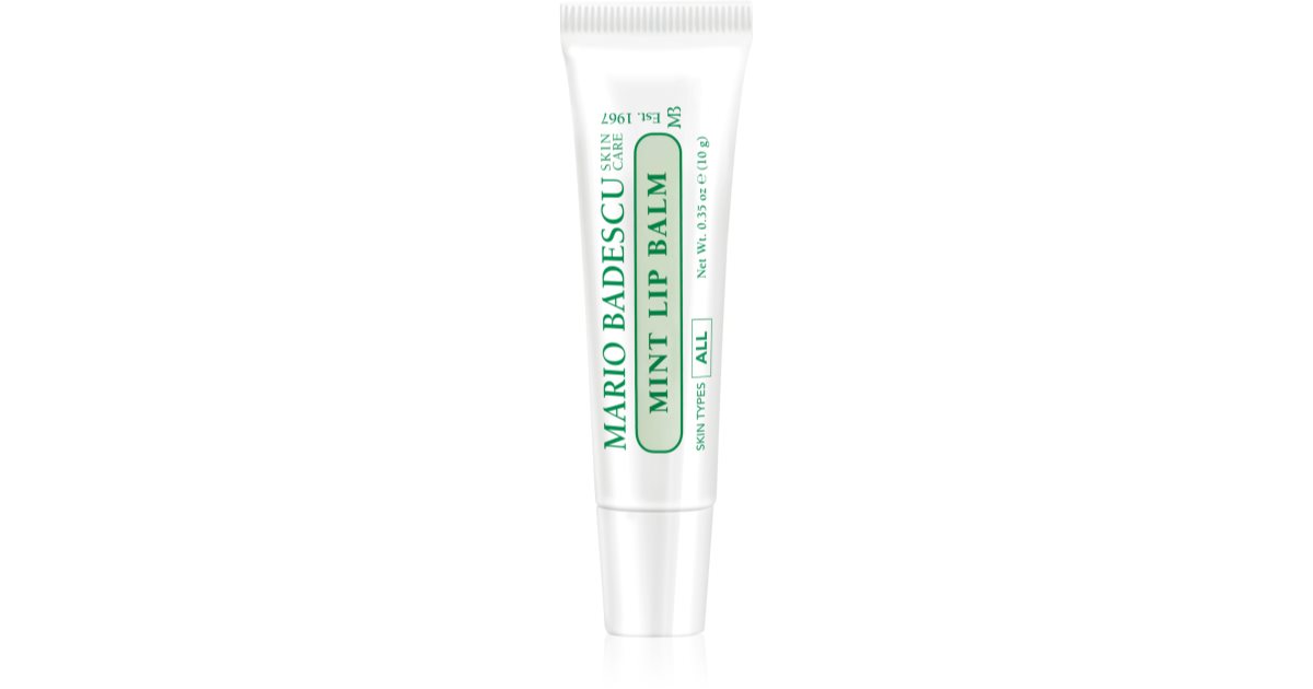 Mario Badescu balsam de buze cu mentă ultra nutrient 10 g
