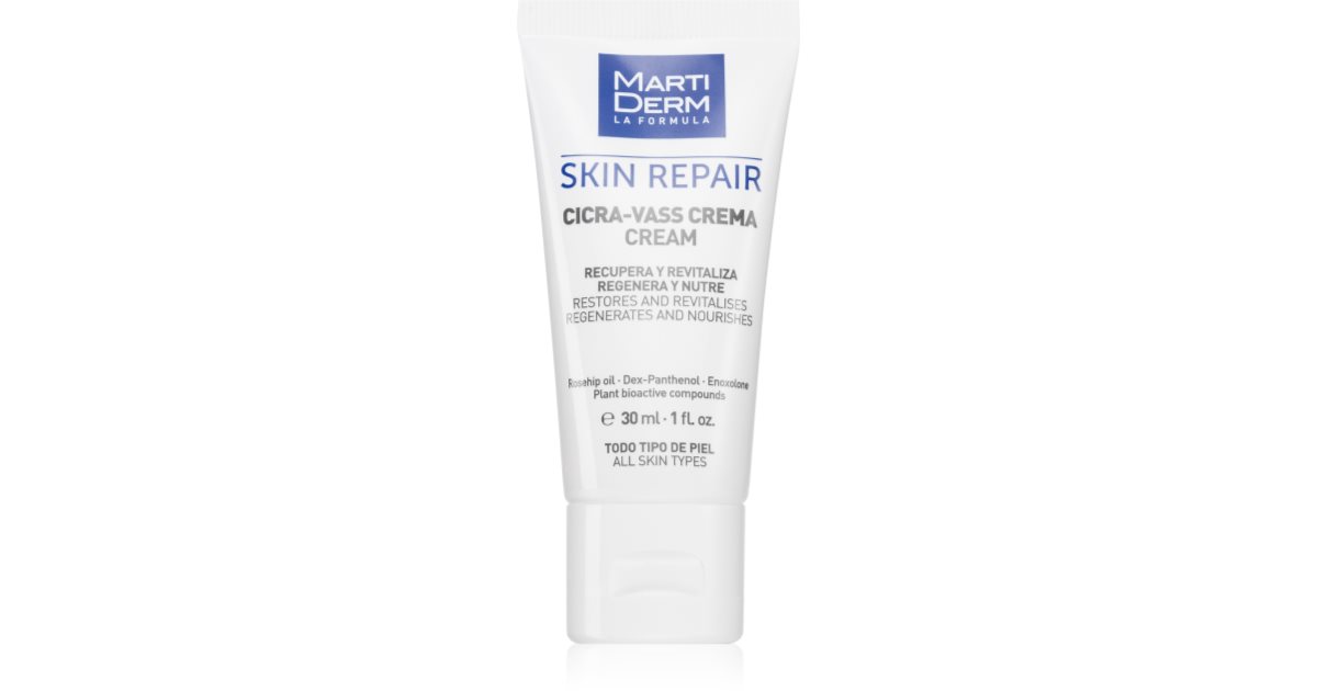 MartiDerm Skin Repair Cicra-Vass crema nutritiva regeneranta 30 ml
