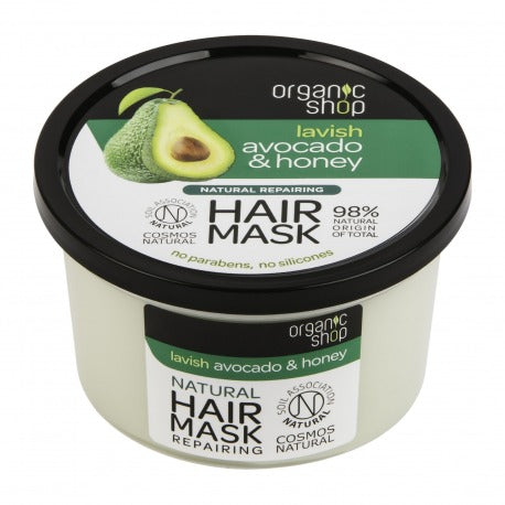 Organic shop Restructuring Hair Mask Avocado & Honey 250 ml