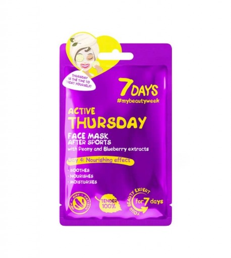 7 Days 7 Day Face Mask - Active Thursday