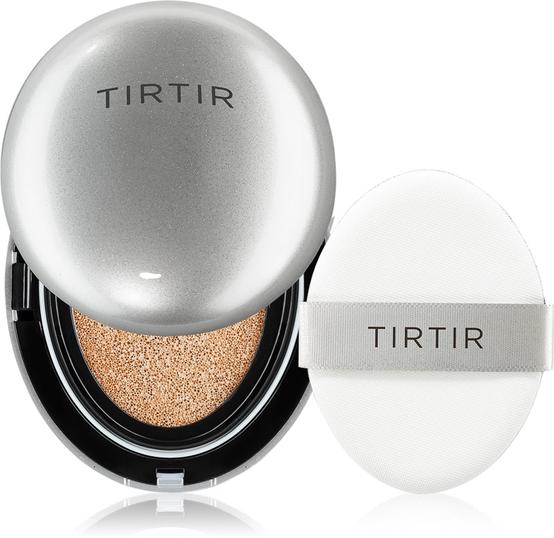 TIRTIR Mask Fit Aura Illuminating Moisturizing Sponge Foundation Color 21C Cool Ivory 18 g