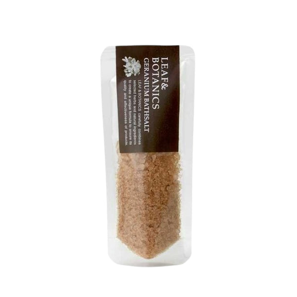MATSUYAMA - Leaf & Botanics Bath Salt - 40g - Geranium