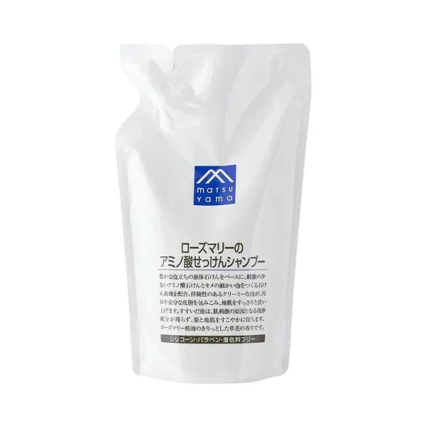 MATSUYAMA - M-mark Amino Acid Soap Shampoo Refill - 550ml - Rosemary