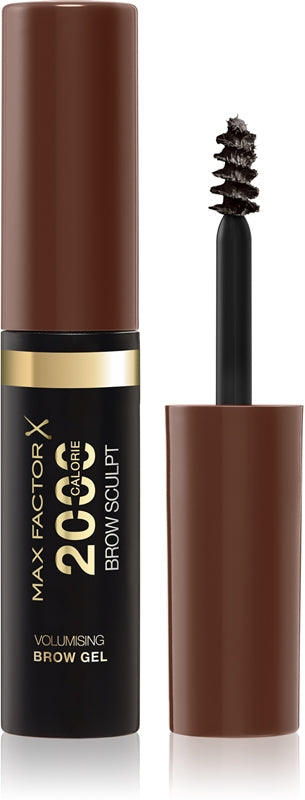 Max factor 2000 Calorie Brow Sculpt volumiserende øyenbrynsgel 4,5 ml 004 Svart Brun