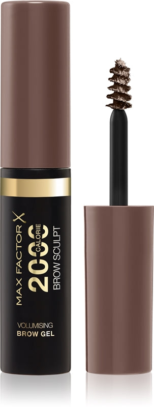 Max Factor 2000 kalorier volumgivende øyenbrynsgel 001-myk brun 4,5 ml