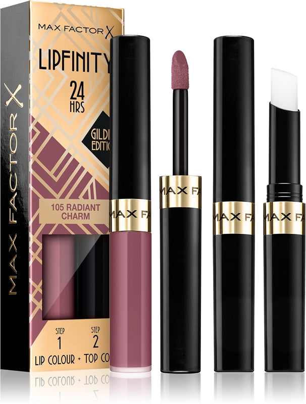 Max Factor Lipfinity 24 ORE Golden Edition Tint na rty 4,2 g 105 Luminous Pendant