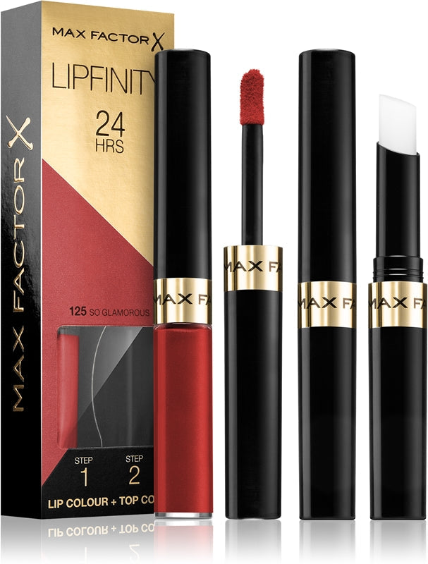 Max factor Lipfinity 24h Long Lipstick que dura 4.2 g 125 Lo sé Glamour