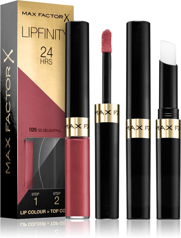 Max factor Lipfinity 24h Long Lipstick durando 4.2 g 026 tan encantador