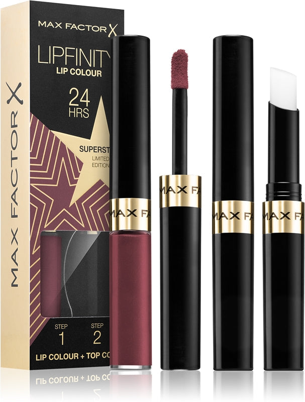 Max factor Lipfinity 24h Long Lipstick durando 4.2 g 086 Superstar